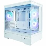 PC case without power supply - ZALMAN P30 (White) - Mini tower - Micro-ATX - 3x120mm LED A-RGB - Image 5