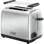 Russell Hobbs 24080-56 Toaster Grille Adventure, Uniform cooking, Browning control, Viennoiserie - Brushed steel heating