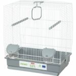 Bird Cage - Carla - Recycled Plastic - 2 Perches - 2 Feeders - Swing