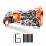 Lockable Blaster - ZURU - XSHOT Skins Lock Gun - Blaster with Locking Combination and 8-Dart Rotating Barrel - Image 2