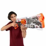 Lockable Blaster - ZURU - XSHOT Skins Lock Gun - Blaster with Locking Combination and 8-Dart Rotating Barrel - Image 5