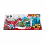 Dinos Pack - ZURU - Dino Action Mega Dinos 3 Pack - Interactive and Roaring T-Rex, Velociraptor and Pterodactyl