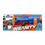 Rotary Blaster - ZURU - XSHOT Insanity Mad Mega Barrel - Blaster with 72-dart barrel and 27-meter range