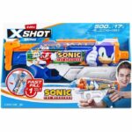 Water gun - ZURU - X-SHOT Skins Sonic Hyperload - Sonic speed - Fills in 1 second - Range 10 m - 500 ml tank