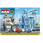 Construction Set - ZURU - Police Station (889 pieces) - Build the police headquarters with prison and vehicles - Image 2
