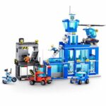 Construction Set - ZURU - Police Station (889 pieces) - Build the police headquarters with prison and vehicles - Image 4