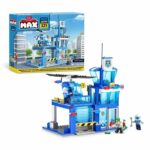 Building Set - ZURU - Police Station Medium - 321 pieces - Police station - Helipad included
