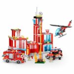 Construction Set - ZURU - Fire Station Large (976 pieces) - Create a fire station with vehicles and accessories - Image 6