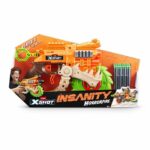 Dart Launcher - ZURU - X-SHOT Horrorfire Reaper-X - 27m Range - Built-in Saw Blade - Fun Action