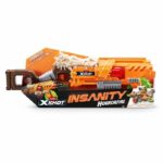 Dart Launcher - ZURU - X-SHOT Horrorfire Doomsday - Foam Spinning Blade - 27 m Range - 16 Darts Included