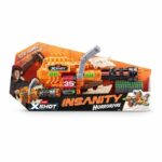 Belt Blaster - ZURU - XSHOT Insanity HorrorFire Dread Hammer - Blaster with 35-dart belt and 30-meter range