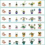 Building Set - ZURU - Garden Pot Plants - 233 pieces max - 6 designs - Pot and stand included - Image 4