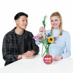 Construction set - ZURU - Long Flowers - 243 pieces max - 10 designs - Bouquet to assemble - Image 4