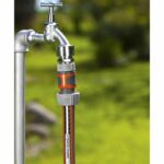 Quick Gardena watering fitting - adapted Ø19 mm hose - 1 click fixing - Power grip (18216-20) - Image 3