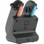 Dual Charging Station - VENOM - For Nintendo Switch Joy-Con 2 - Black - Image 3