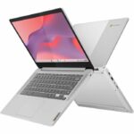 LENOVO IdeaPad Slim 3 14M868 Chromebook Laptop | Chrome OS - 14'' FHD Touchscreen - MT8186 - 8GB RAM - 128GB Storage - AZERTY - Image 6