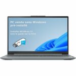 Lenovo Ultrathin 15 82XQ00EMFR Laptop | 15'' FHD 250N - Ryzen 3-7320U - 8GB DDR5 RAM - 512GB SSD - Without Windows - AZERTY - Image 2