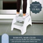 Step Stool - DREAMBABY - Toddler & Me 2 Up - Non-Slip and Textured - Up to 145kg for Toddlers and Adults - Grey - Image 3