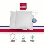 Abeil Lot of 2 soft pillows Iceberg 60x60cm
