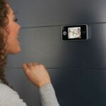 YALE Digital Peephole - LCD 3.2 screen - For Door - Thickness 38-110 mm - Image 2