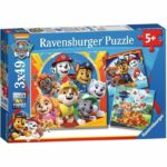 3x49 piece jigsaw puzzles - Ready to rescue / Paw Patrol