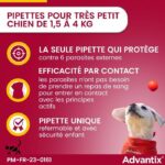 ADVANTIX 4 antiparasitic pipettes - For very small dogs from 1.5 to 4kg - Image 3