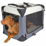 Transport box - KERBL - Journey - 70 x 52 x 52 cm - Gray / Beige