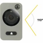YALE Digital Peephole Photo / Video Recorder - 4.3 LCD Screen - For Door - Thickness 38-110 mm - Image 5