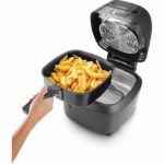 Electric oil free oil Delonghi FH2184 - Capacity: 1.25kg - 1400W - Anti -adherent tank - Image 3
