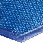 Bubble cover for wooden swimming pool - UBBINK - Rectangular 250x450 - Blue - 400 microns - Image 4