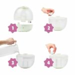 Badabulle Bubble Air Humidifier - Ensures Good Humidity Level - Integrated Night Light - 360° Nozzle - Up to 16 hours of Battery Life (2L) - Image 6
