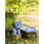Sun lounger cushion - PRIVATE GARDEN - FUTURISTIC FLAKES - Putty - Image 2