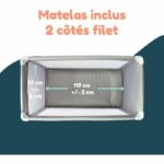 BAMBISOL travel cot 120x60 cm - From birth to 3 months - Mattress and carrying bag included - Image 3