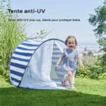 Babymoov Anti-UV Tent SPF 50+ Mariniere - Integrated mosquito net - Image 2