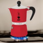 Italian coffee maker - BIALETTI - RAINBOW - 6 cups - 0.30 L - Red - Image 2