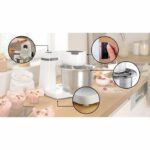 Food processor - BOSCH - MUMS2EW00E Series 2 - 700 W - 4 speeds - White - Image 2