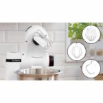 Food processor - BOSCH - MUMS2EW00E Series 2 - 700 W - 4 speeds - White - Image 6