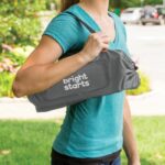 BRIGHT STARTS Compact Folding Booster Seat - Pop 'N Sit, Removable Tray, Ultra Compact, Carry Bag Included - Image 6