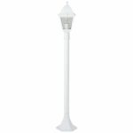 Brilliant Nissie White E27 - 60W outdoor floor lamp