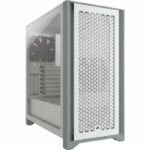CORSAIR 4000D Airflow PC Case – Mid Tower – Tempered Glass – White (CC9011201WW)