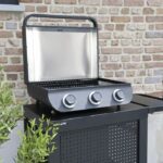 Gas barbecue - COOK'IN GARDEN - Flavo 60 - freestanding - 3 straight stainless steel burners - 8.4 kW - Piezzo ignition - Image 2