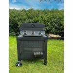 Gas barbecue - COOK'IN GARDEN - Flavo 60 - freestanding - 3 straight stainless steel burners - 8.4 kW - Piezzo ignition - Image 5