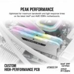 CORSAIR DDR4 PC Memory - VENGEANCE RGB PRO SL 32GB (2x16GB) - 3600Mhz - CAS 18 - White (CMH32GX4M2D3600C18W) - Image 4