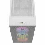PC case - CORSAIR - 3000D RGB AIRFLOW - ATX Mid-tower - 3 AR120 RGB fans - White - (CC-9011256-WW) - Image 4