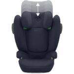Car seat - CYBEX - Solution B3 i-fix - Group 2/3 - Reclining - Bay Blue - Image 2