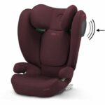 Car seat - CYBEX - Solution B3 i-fix - Dynamic - Group 2/3 - Reclining - Red - Image 4