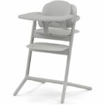 CYBEX LEMO 2 evolving high chair – Gray – Adjustable in height and depth