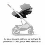 Cloud G i-Size Plus baby car seat - Stone Gray - CYBEX - Image 4