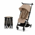 Libelle Ultra Compact Stroller – Almond Beige – CYBEX