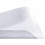 Absorbent mattress protector - 90x190 cm - cotton - anti -mite - Image 2